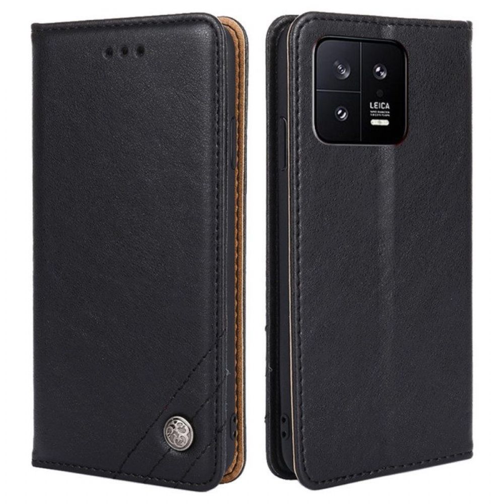 Schutzhülle Für Xiaomi 13 Flip Case Dekorative Nieten