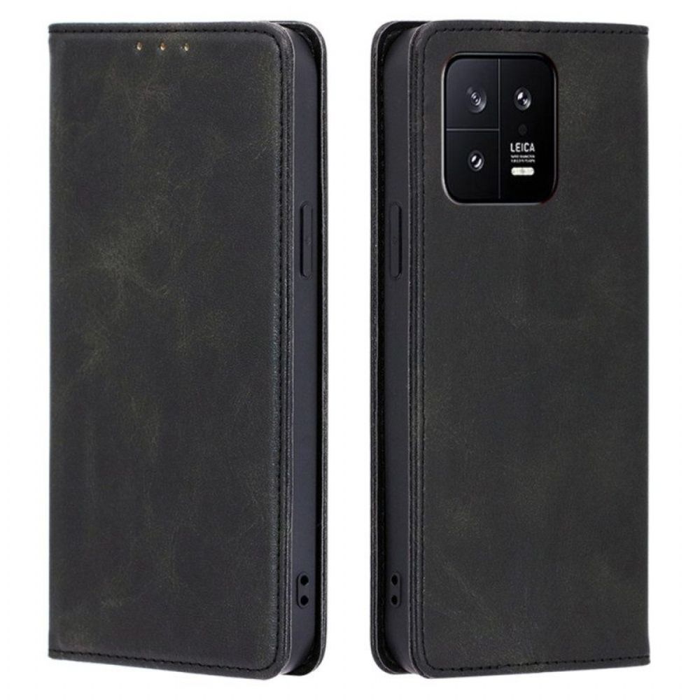 Schutzhülle Für Xiaomi 13 Flip Case Vintage-serie