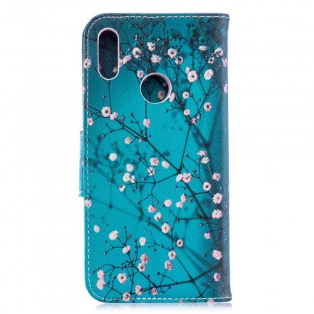 Flip Case Für Huawei Y6 2024 / Honor 8A Blühender Baum