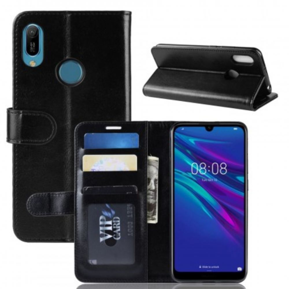 Flip Case Für Huawei Y6 2024 / Honor 8A Ultra Kunstleder