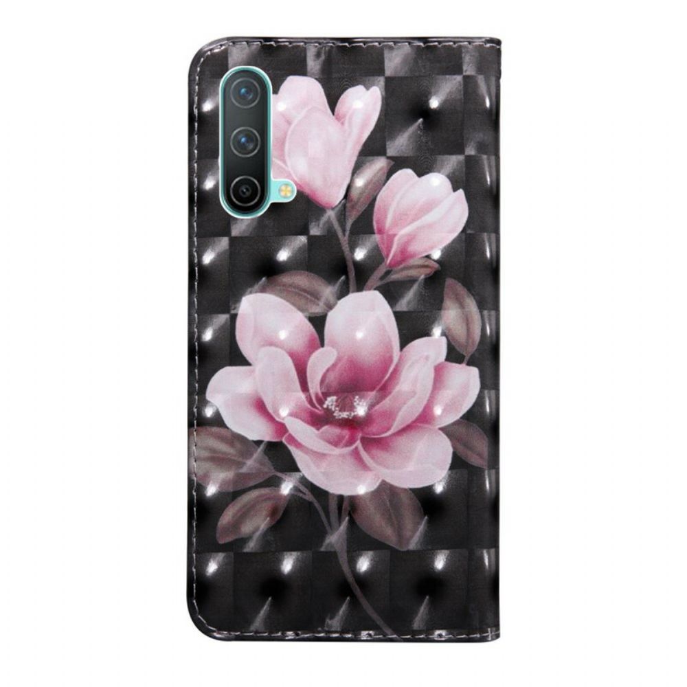 Flip Case Für OnePlus Nord CE 5G Blütenblumen