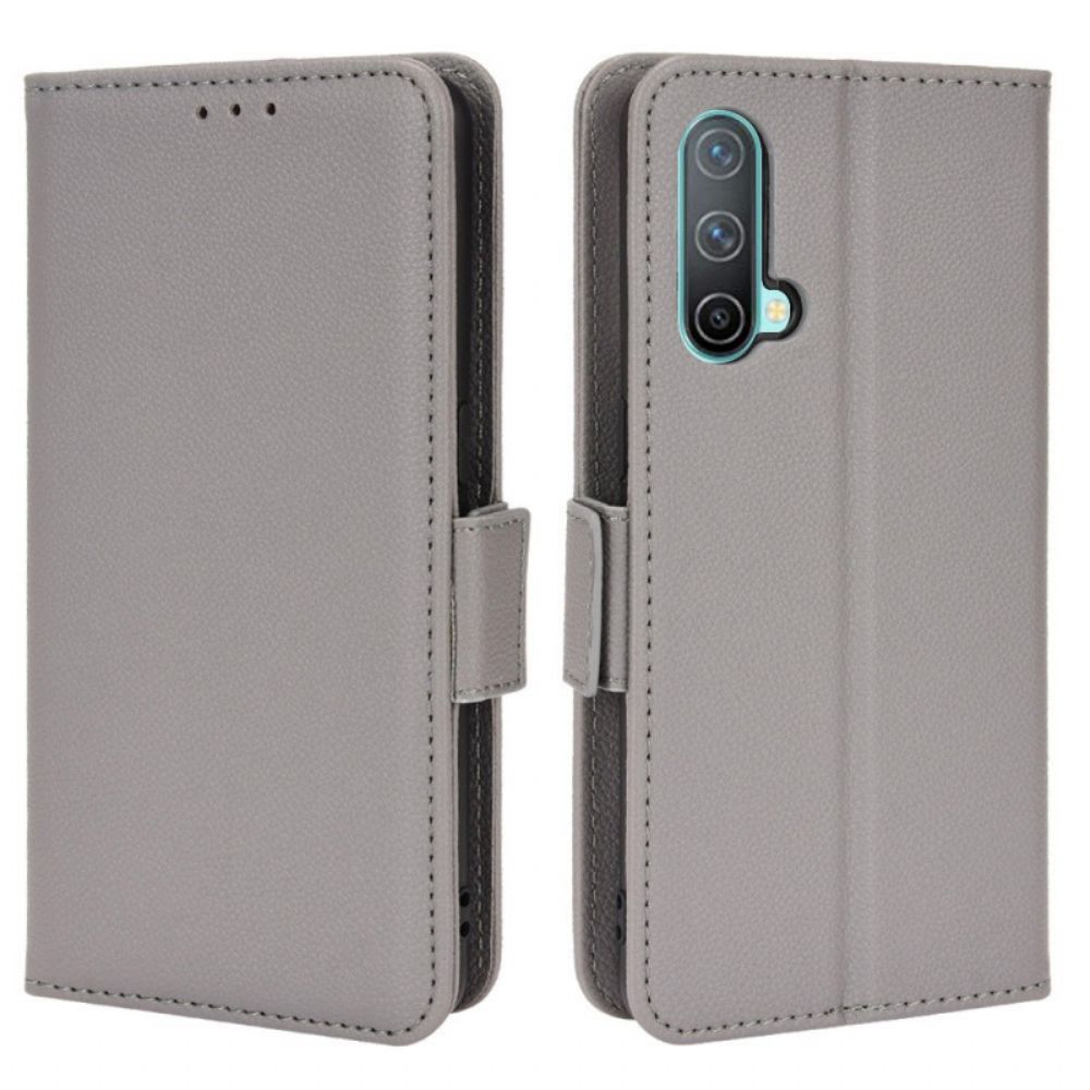 Flip Case Für OnePlus Nord CE 5G Flip Case Doppelte Neue Farbklappe