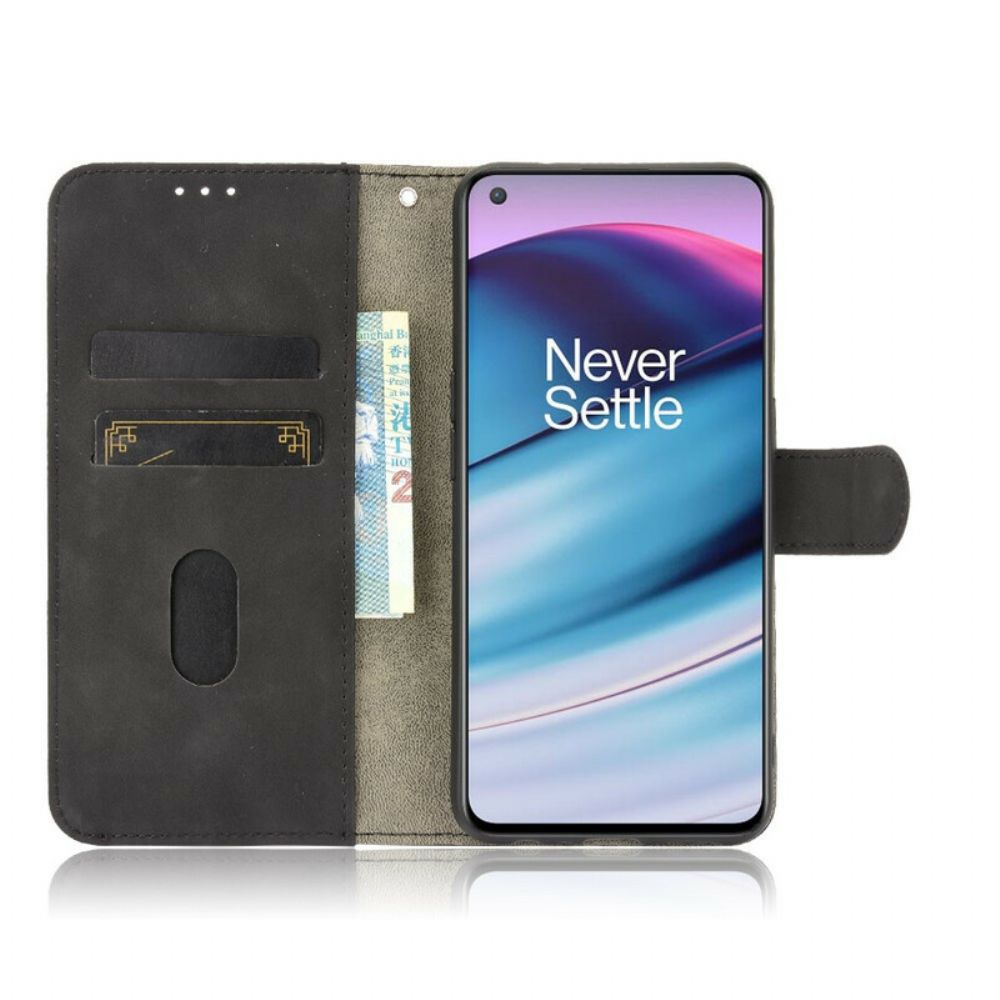 Flip Case Für OnePlus Nord CE 5G Hautberührung