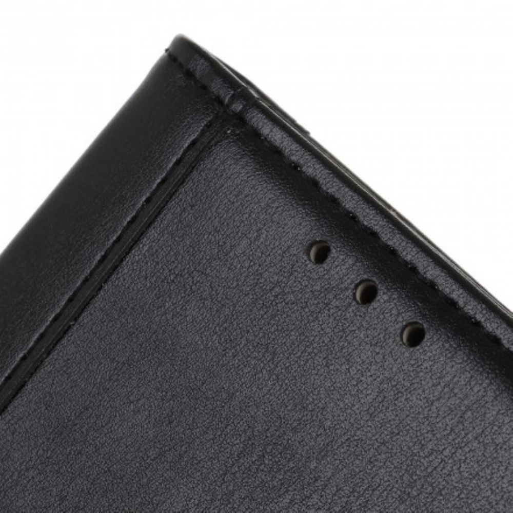 Flip Case Für OnePlus Nord CE 5G Leder-stil