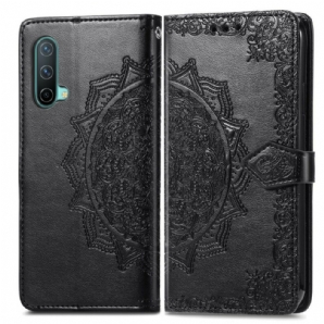 Flip Case Für OnePlus Nord CE 5G Mandala Aus Dem Mittelalter