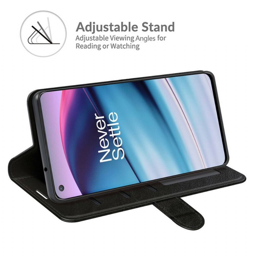 Flip Case Für OnePlus Nord CE 5G Ultra Kunstleder