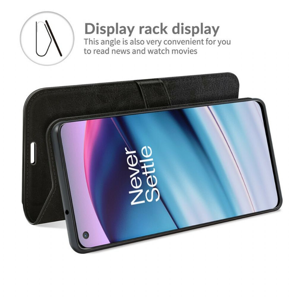 Flip Case Für OnePlus Nord CE 5G Ultra Kunstleder