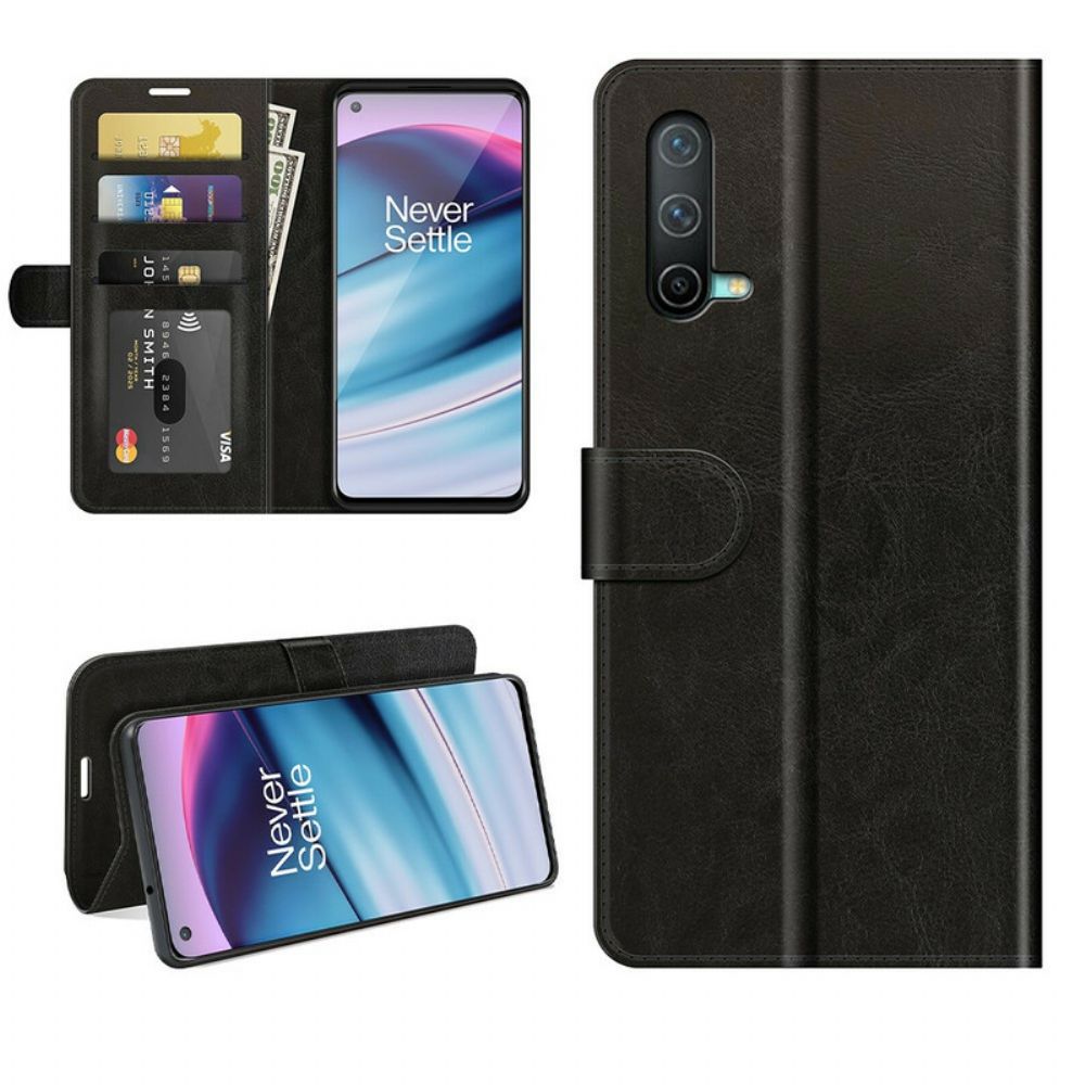 Flip Case Für OnePlus Nord CE 5G Ultra Kunstleder