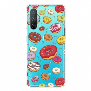 Handyhülle Für OnePlus Nord CE 5G Liebe Donuts