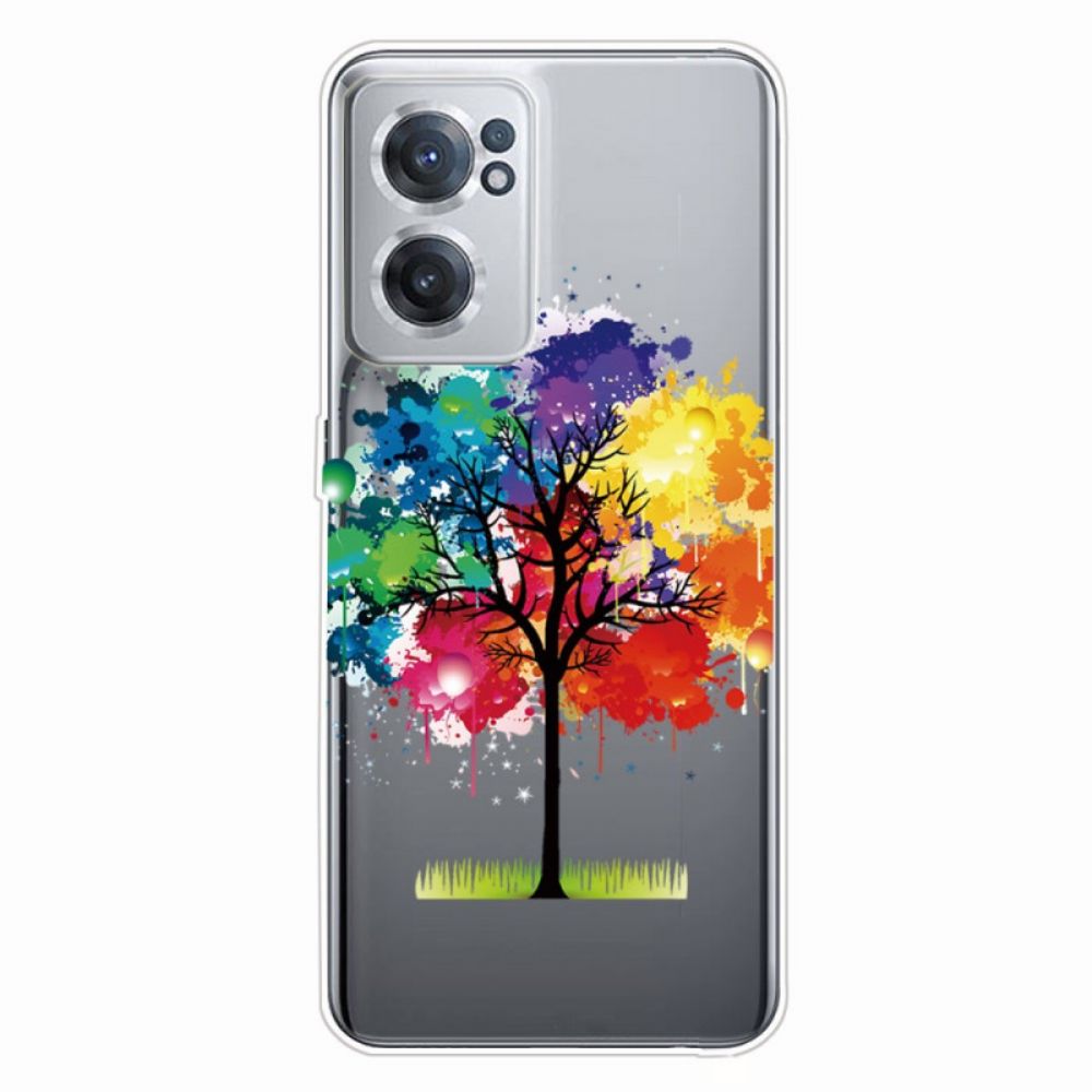 Hülle Für OnePlus Nord CE 5G Regenbogenbaum