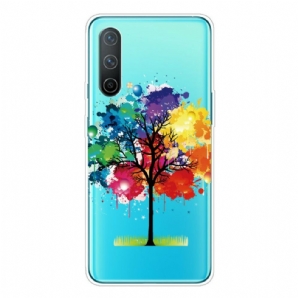 Hülle Für OnePlus Nord CE 5G Transparenter Aquarellbaum