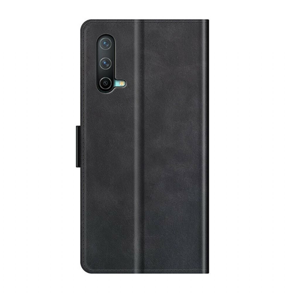 Lederhüllen Für OnePlus Nord CE 5G Flip Case Klassische Doppelklappe