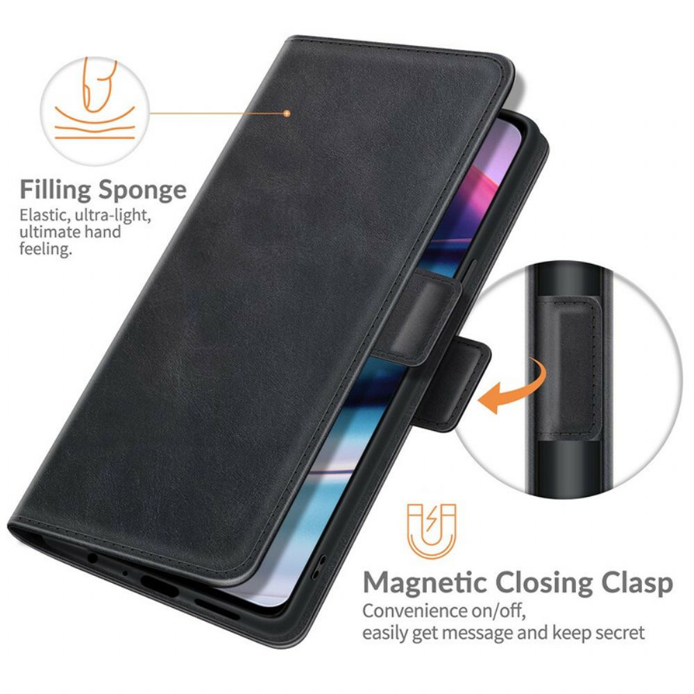 Lederhüllen Für OnePlus Nord CE 5G Flip Case Klassische Doppelklappe