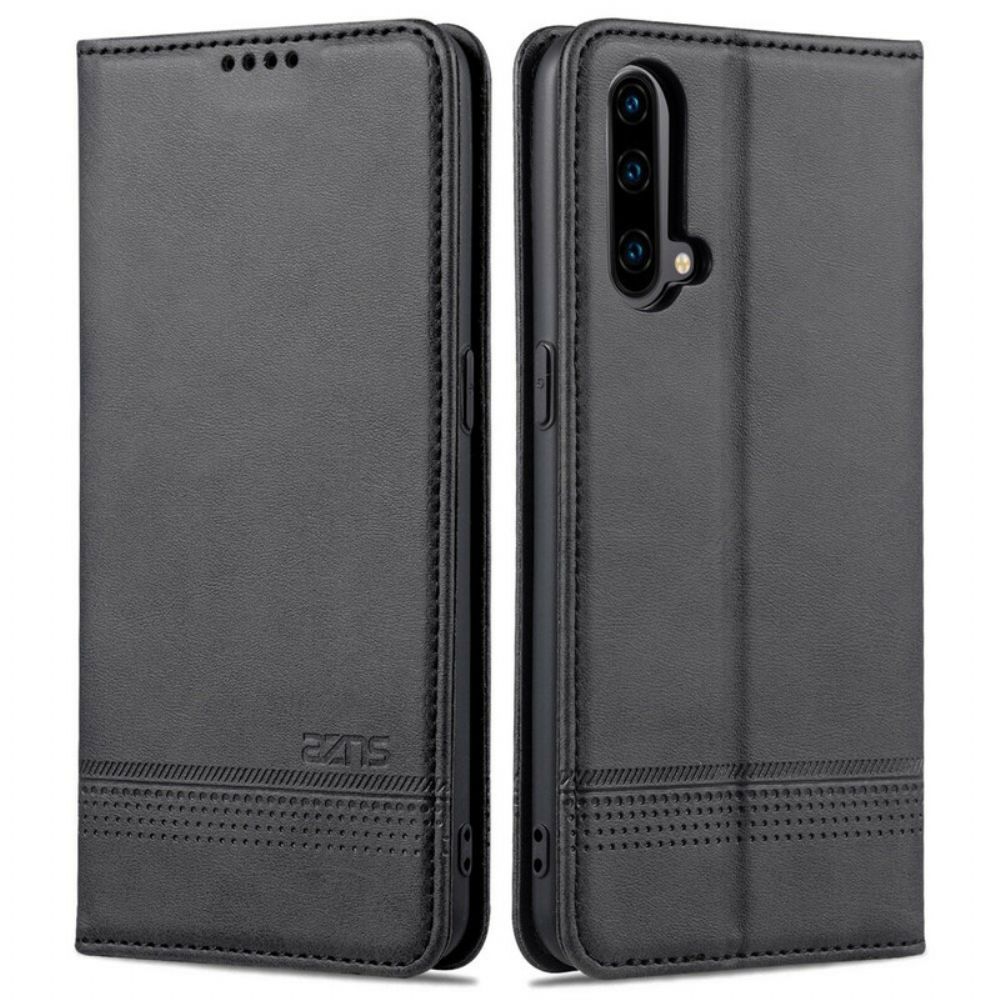 Schutzhülle Für OnePlus Nord CE 5G Flip Case Azns-lederstil