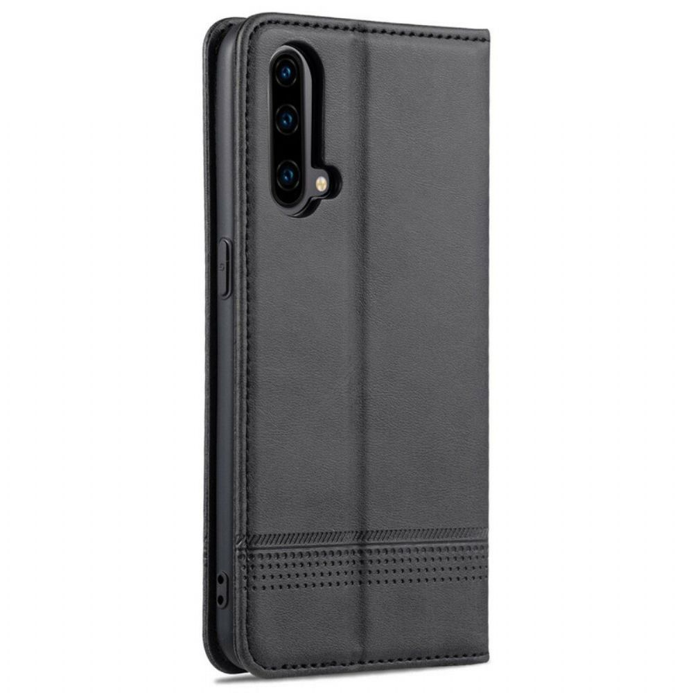 Schutzhülle Für OnePlus Nord CE 5G Flip Case Azns-lederstil