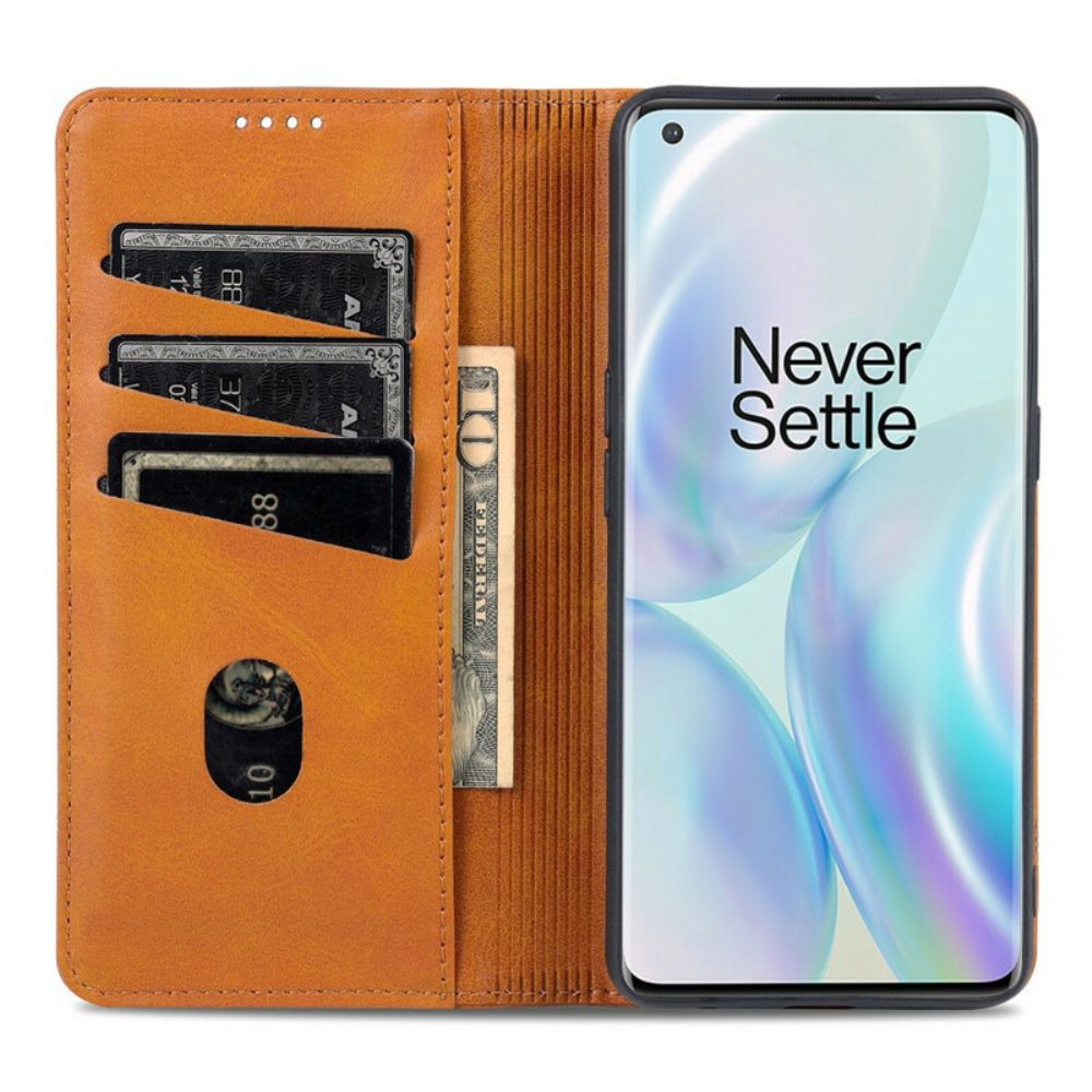 Schutzhülle Für OnePlus Nord CE 5G Flip Case Azns-lederstil