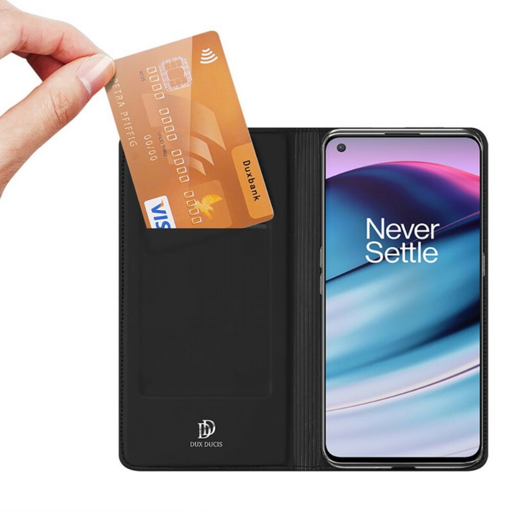 Schutzhülle Für OnePlus Nord CE 5G Flip Case Dux Ducis Pro-skin