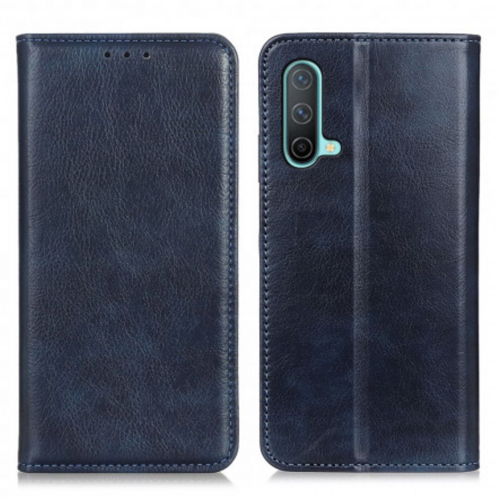 Schutzhülle Für OnePlus Nord CE 5G Flip Case Elegance Litschi-spaltleder