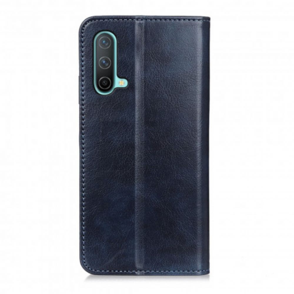 Schutzhülle Für OnePlus Nord CE 5G Flip Case Elegance Litschi-spaltleder