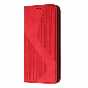 Schutzhülle Für OnePlus Nord CE 5G Flip Case Lederoptik Im S-design