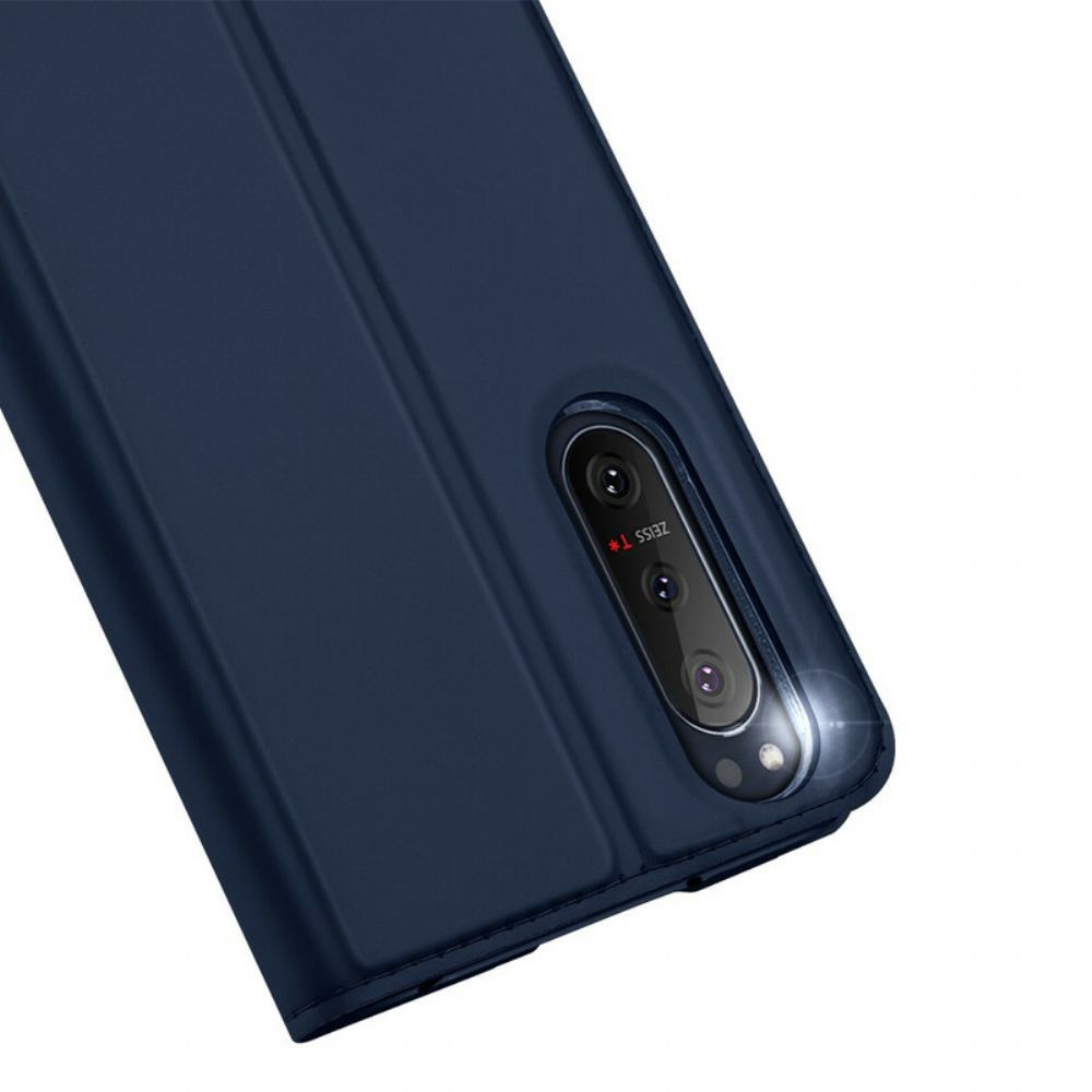 Schutzhülle Für Sony Xperia 5 II Flip Case Skin Pro Dux Ducis