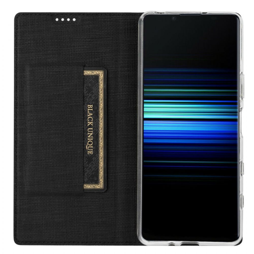 Schutzhülle Für Sony Xperia 5 II Flip Case Vili Dmx Texturiert