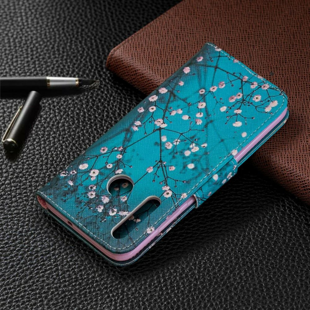 Flip Case Für Huawei P Smart Plus 2024 Blühender Baum