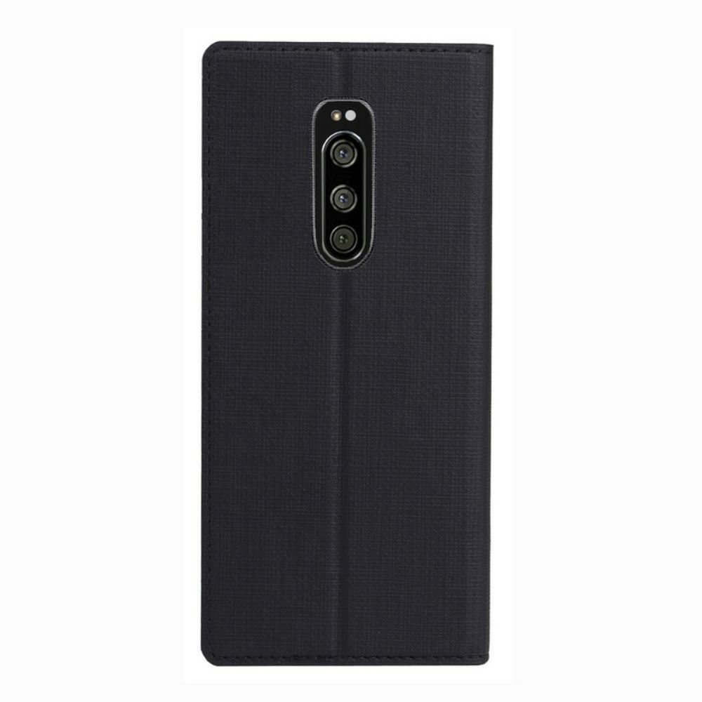 Schutzhülle Für Sony Xperia 1 Flip Case Strukturiert