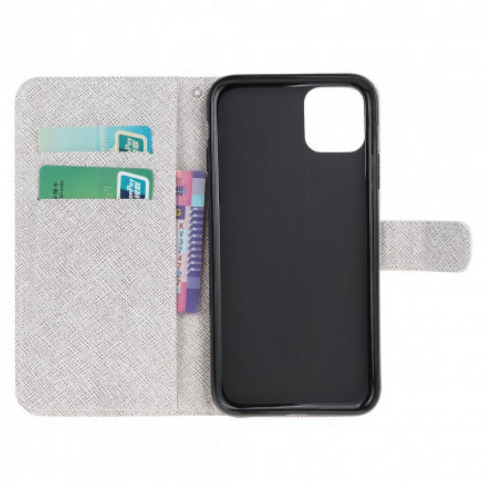 Flip Case Für Xiaomi Mi 11 Lite 5G NE / Mi 11 Lite 4G / 5G Blumen