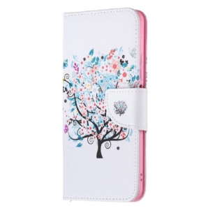 Flip Case Für Xiaomi Mi 11 Lite 5G NE / Mi 11 Lite 4G / 5G Blumiger Baum