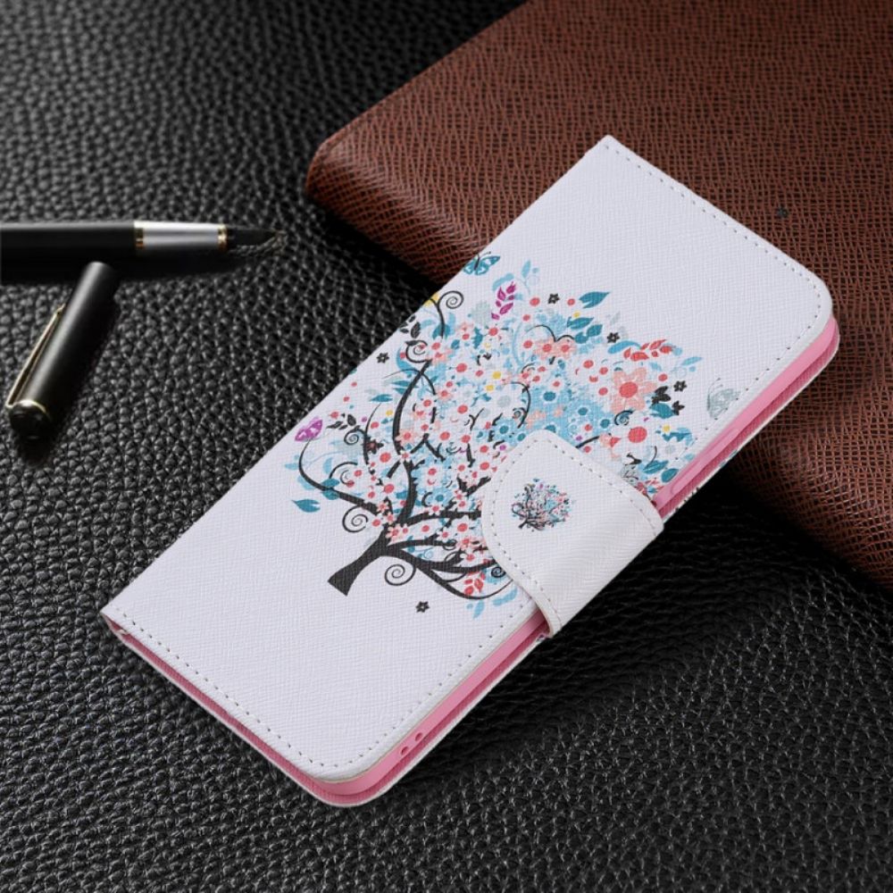 Flip Case Für Xiaomi Mi 11 Lite 5G NE / Mi 11 Lite 4G / 5G Blumiger Baum