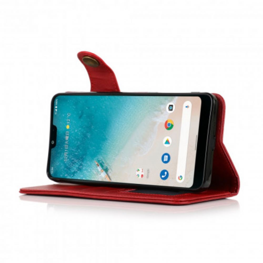 Flip Case Für Xiaomi Mi 11 Lite 5G NE / Mi 11 Lite 4G / 5G Khazneh-taste