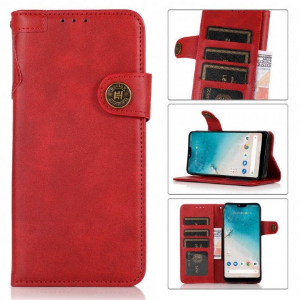 Flip Case Für Xiaomi Mi 11 Lite 5G NE / Mi 11 Lite 4G / 5G Khazneh-taste