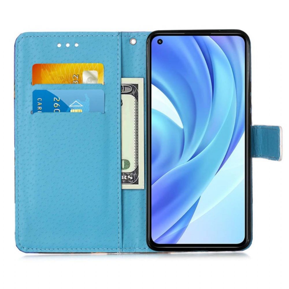 Flip Case Für Xiaomi Mi 11 Lite 5G NE / Mi 11 Lite 4G / 5G Kiff Die Welle