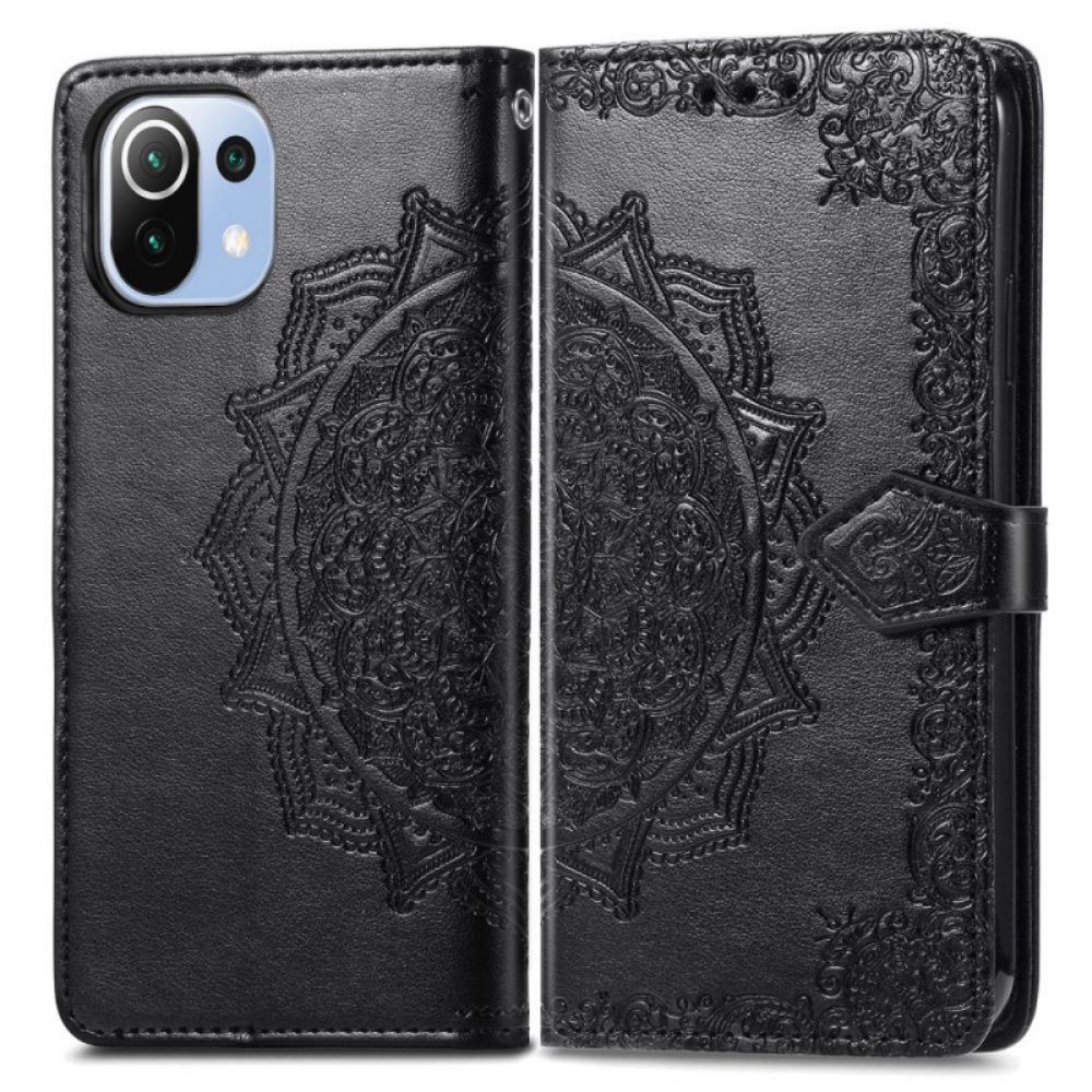 Flip Case Für Xiaomi Mi 11 Lite 5G NE / Mi 11 Lite 4G / 5G Mandala Aus Dem Mittelalter