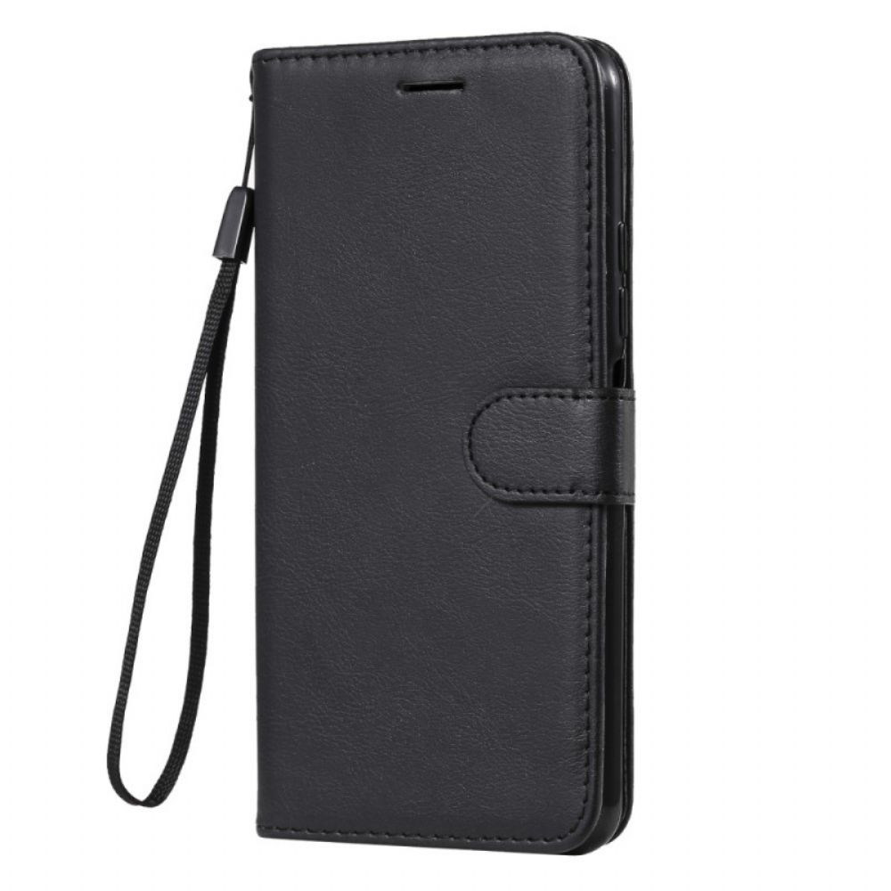 Flip Case Für Xiaomi Mi 11 Lite 5G NE / Mi 11 Lite 4G / 5G Mit Kordel Kunstlederarmband