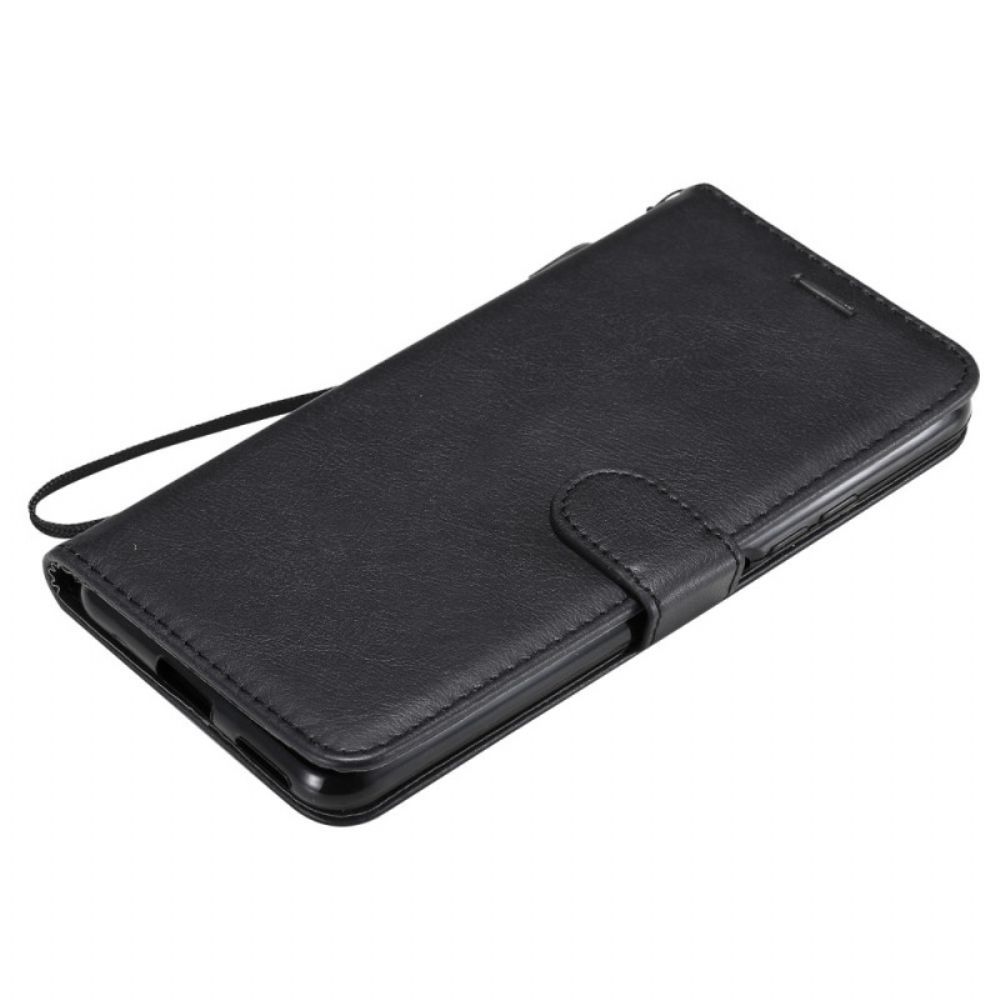 Flip Case Für Xiaomi Mi 11 Lite 5G NE / Mi 11 Lite 4G / 5G Mit Kordel Kunstlederarmband