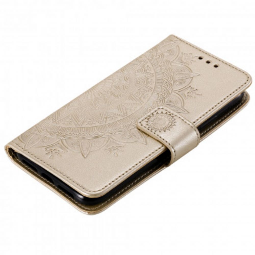 Flip Case Für Xiaomi Mi 11 Lite 5G NE / Mi 11 Lite 4G / 5G Sonnen-mandala