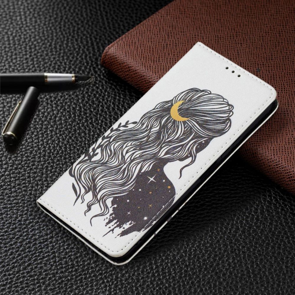 Schutzhülle Für Xiaomi Mi 11 Lite 5G NE / Mi 11 Lite 4G / 5G Flip Case Hübsches Haar