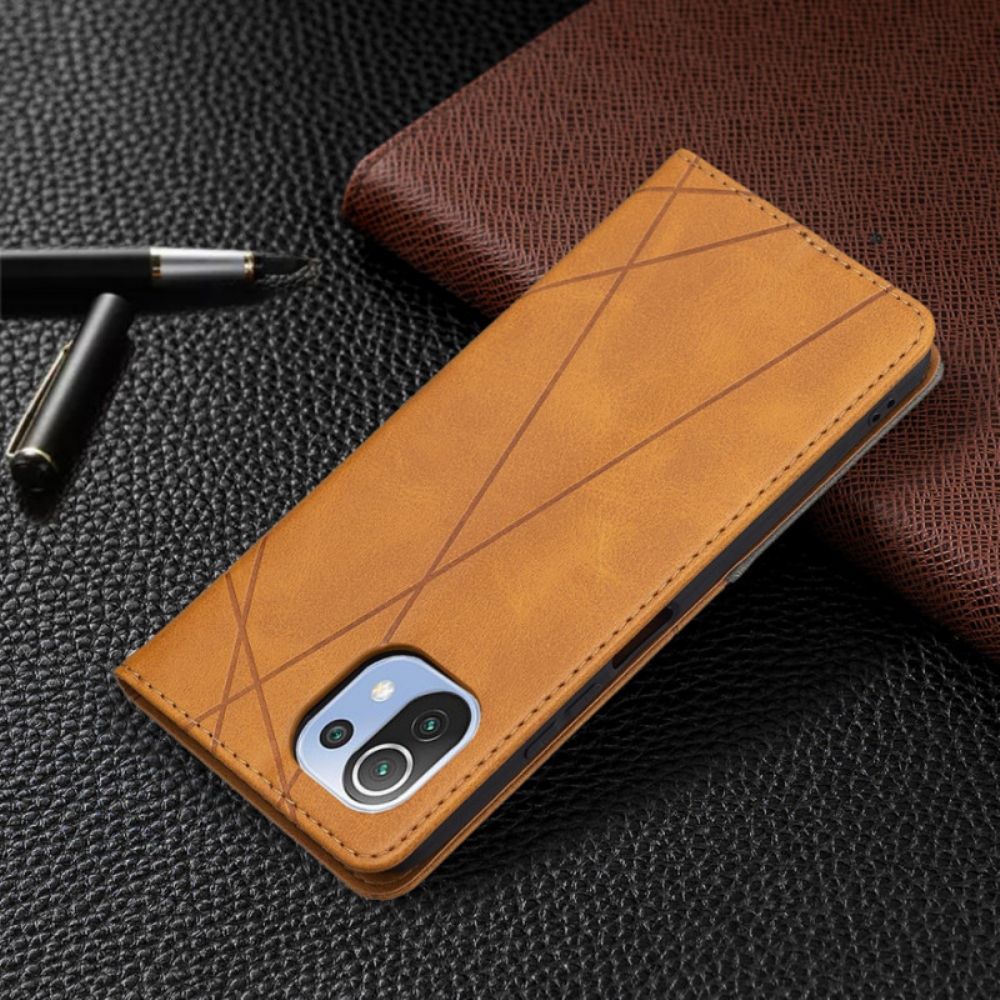 Schutzhülle Für Xiaomi Mi 11 Lite 5G NE / Mi 11 Lite 4G / 5G Flip Case Künstlerstil