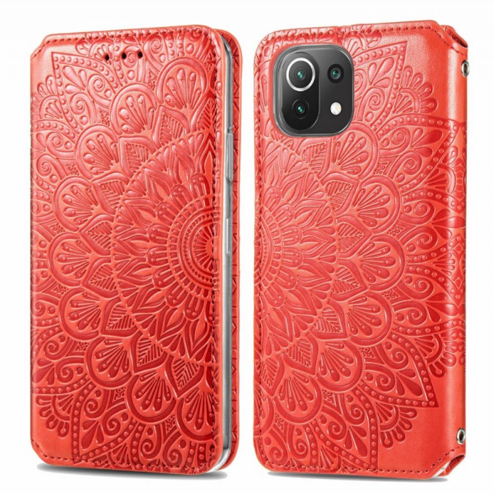 Schutzhülle Für Xiaomi Mi 11 Lite 5G NE / Mi 11 Lite 4G / 5G Flip Case Mandalas