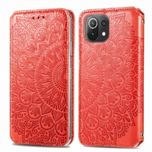 Schutzhülle Für Xiaomi Mi 11 Lite 5G NE / Mi 11 Lite 4G / 5G Flip Case Mandalas