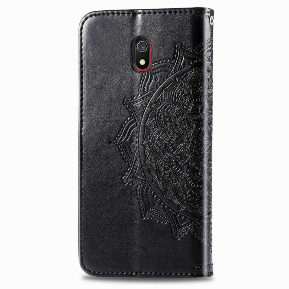 Flip Case Für Xiaomi Redmi 8A Mandala Aus Dem Mittelalter