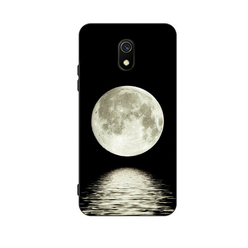 Hülle Für Xiaomi Redmi 8A Marine Moon Flexibles Silikon