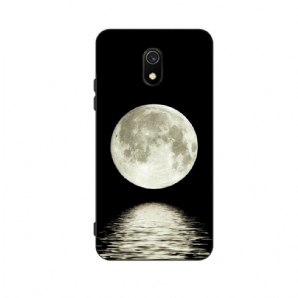 Hülle Für Xiaomi Redmi 8A Marine Moon Flexibles Silikon