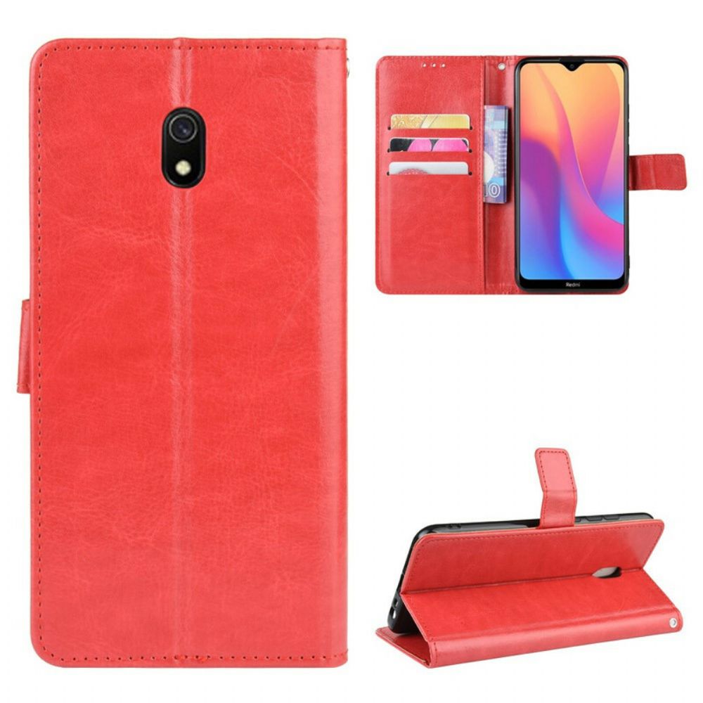 Lederhüllen Für Xiaomi Redmi 8A Auffälliges Kunstleder