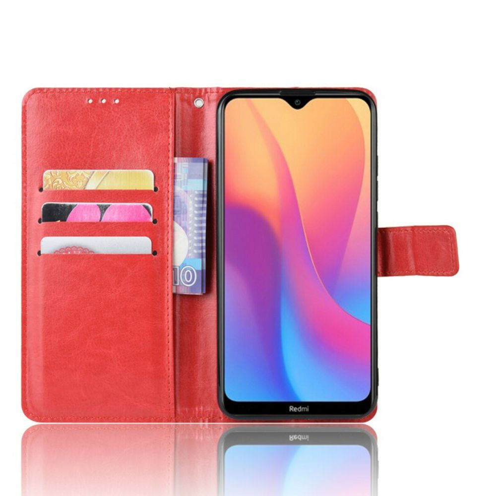 Lederhüllen Für Xiaomi Redmi 8A Auffälliges Kunstleder