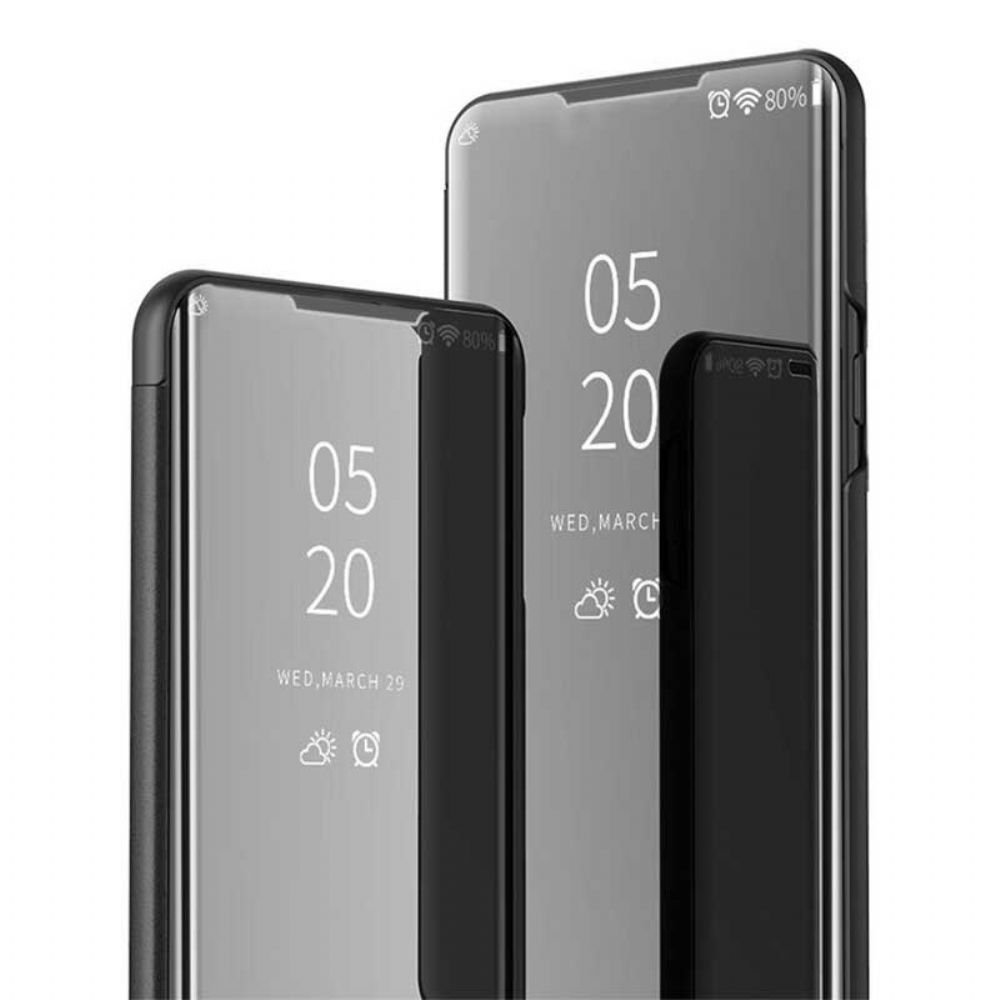 Schutzhülle Für Oppo A53 / A53s Spiegel Und Kunstleder