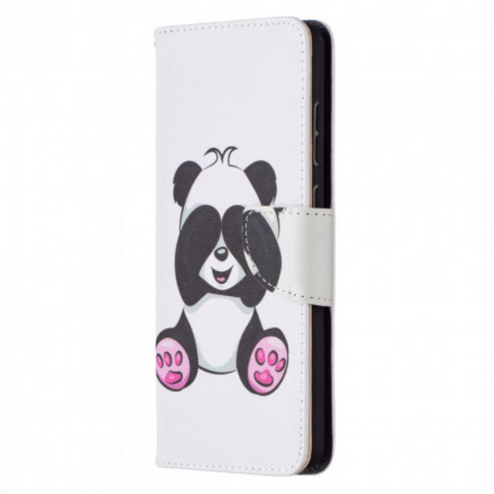 Flip Case Für Samsung Galaxy A72 4G / 5G Panda-spaß