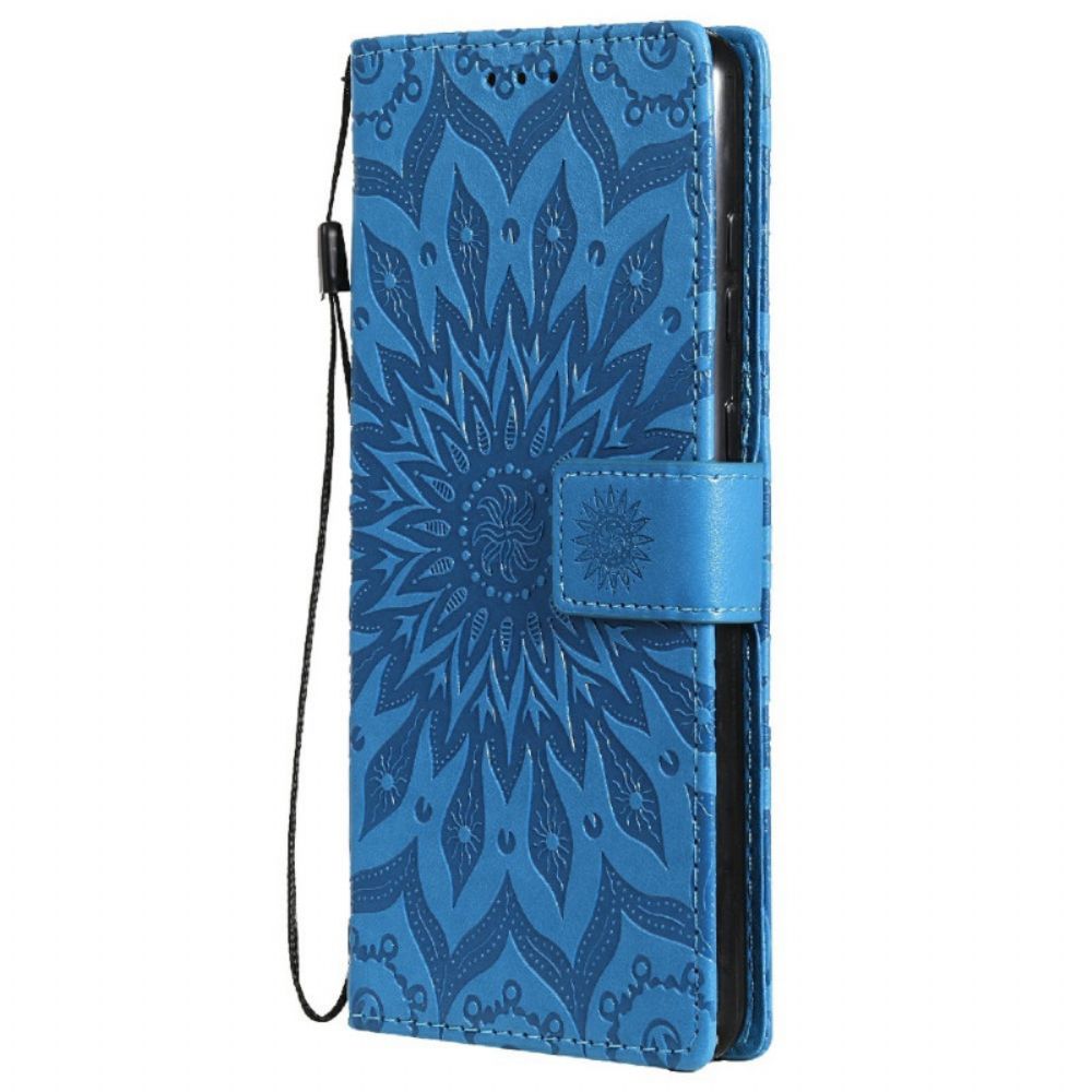 Flip Case Für Samsung Galaxy A72 4G / 5G Sonnenblume